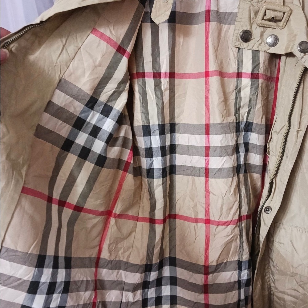 Burberry rain jacket